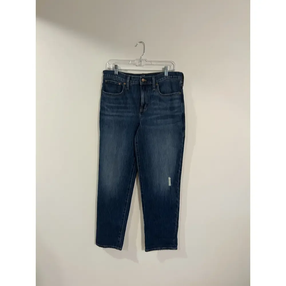 J.Crew Relaxed Boyfriend‎ Jean in Medium Wash Size 28